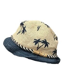 Palm Tree Patterned Kids Hat